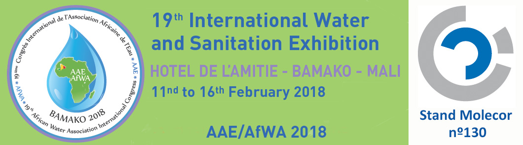 Molecor estará presente en la próxima edición 19th International Congress of the African Water Association – Bamako (Mali)