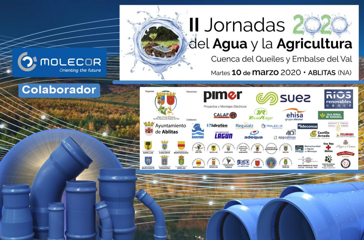 Molecor empresa colaboradora en las  II Jornadas del Agua y la Agricultura