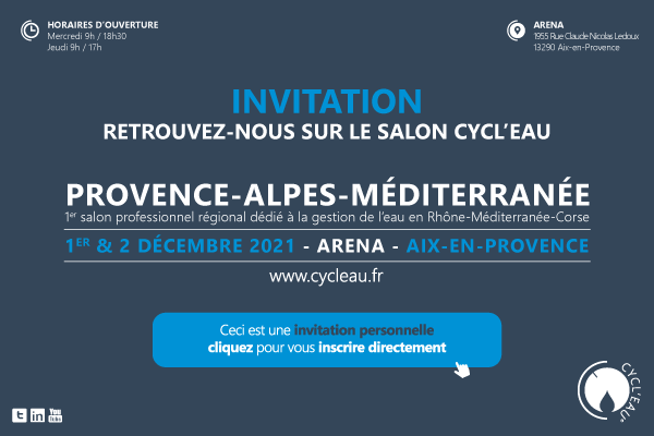 Molecor estará presente en el Salon “Provence-Alpes-Méditerranée” los días 1 y 2 de diciembre 2021 en Aix-en-Provence, Francia